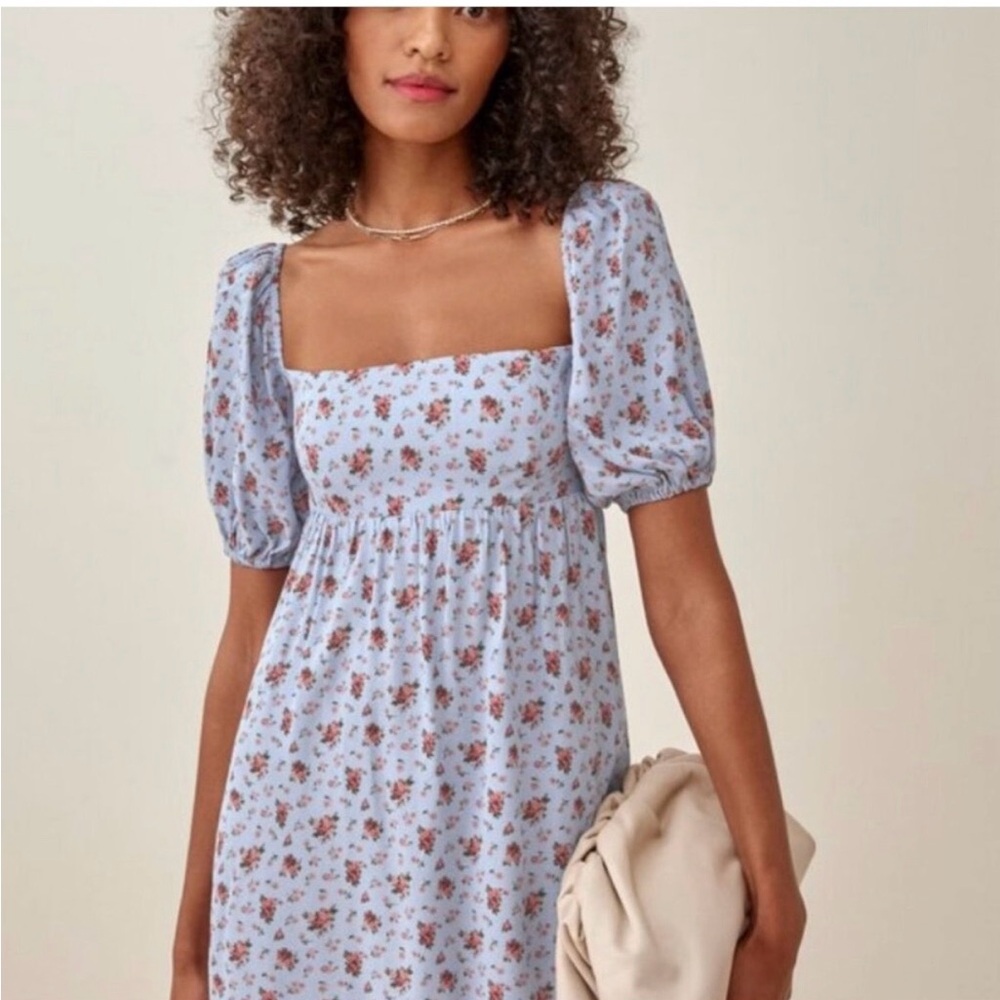 Reformation baby doll dress